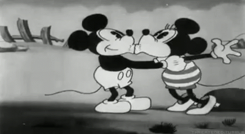Mickey Minnie GIF - Mickey Minnie Kiss GIFs