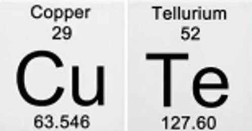 Copper Tellurium GIF - Copper Tellurium Cu Te GIFs