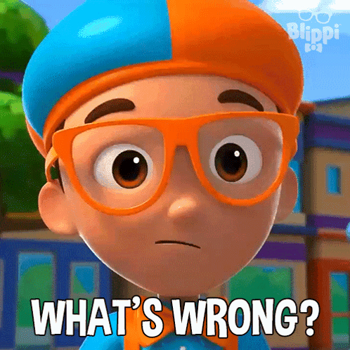 What'S Wrong Blippi GIF - What'S Wrong Blippi Blippi Wonders - Educational Cartoons For Kids GIFs