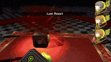a video game is being played and the last resort is shown