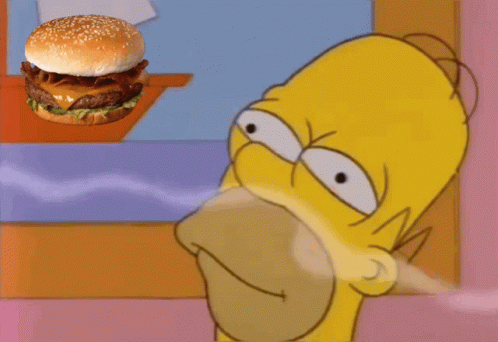 Homer Burger GIF - Homer Burger Burger King GIFs
