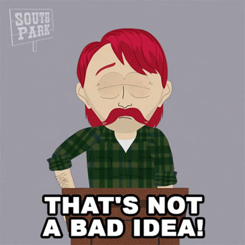 Thats Not A Bad Idea Darryl Weathers GIF - Thats Not A Bad Idea Darryl Weathers South Park GIFs