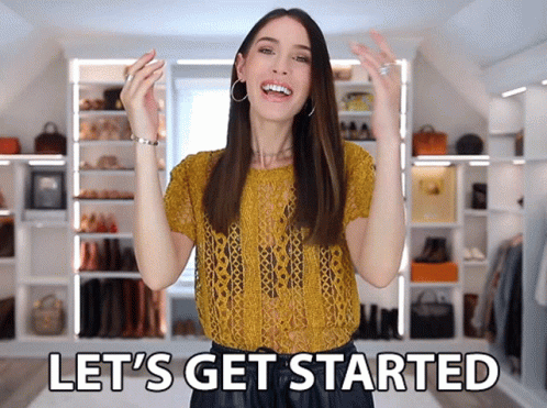 Lets Get Started Shea Whitney GIF - Lets Get Started Shea Whitney Lets Begin GIFs