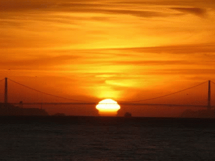 Sunset Water GIF