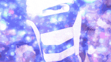a purple and blue background with a white item that says ' nsf pro ' on it