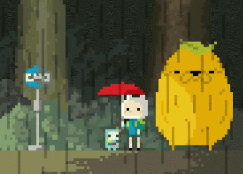 Adventure Time Waiting GIF - Adventure Time Waiting Bus Stop GIFs