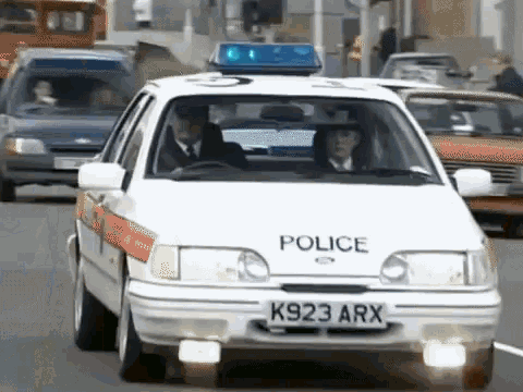 The Bill Car Chase GIF - The Bill Car Chase Police GIFs