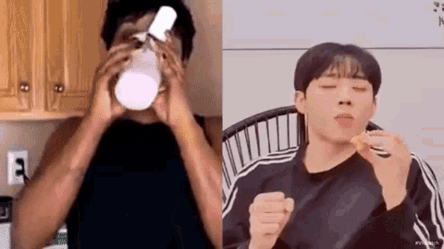 Sunwoo Eating GIF - Sunwoo Eating React GIFs