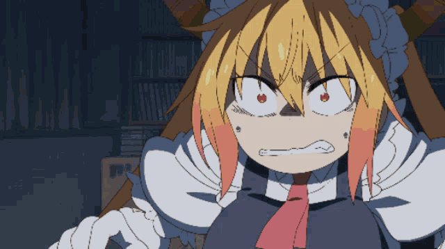 a drawing of a girl with a very angry face