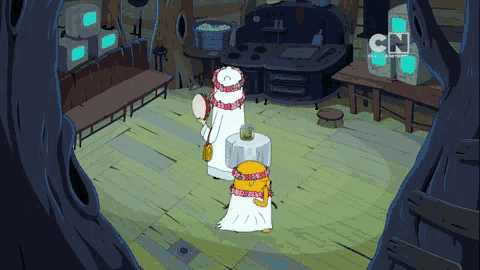 a cartoon scene with cn written on the bottom