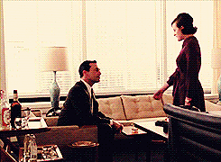 Peggy Out GIF - Mad Men Don Draper Peggy Olson GIFs