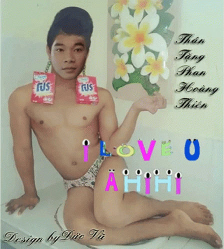 Thien Phan I Love You GIF - Thien Phan I Love You Ahihi GIFs