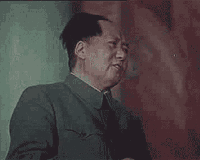 Mao Zedong Communist GIF - Mao Zedong Communist Point GIFs