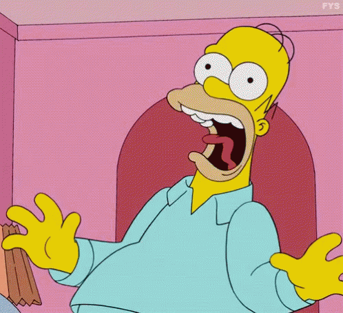 Homer Simpson The Simpsons GIF - Homer Simpson The Simpsons Scared GIFs