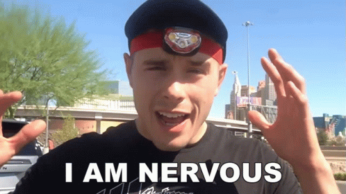 I Am Nervous Tommy G Mcgee GIF - I Am Nervous Tommy G Mcgee Tommy G GIFs