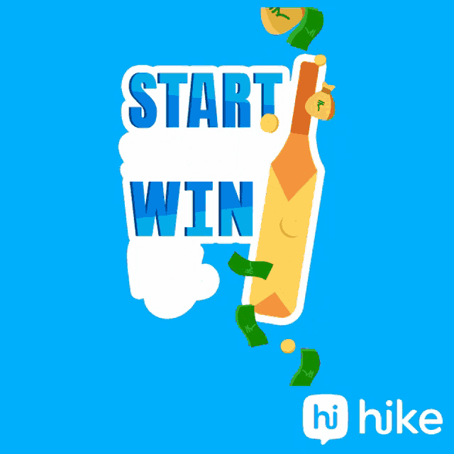a sticker that says start sm all win big