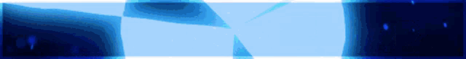 a blue background with a white border and a few white lines