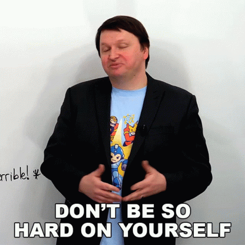 Dont Be So Hard On Yourself Alex GIF - Dont Be So Hard On Yourself Alex Engvid GIFs