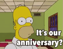 Homer Simpson Happy Anniversary GIF - Homer Simpson Happy Anniversary GIFs