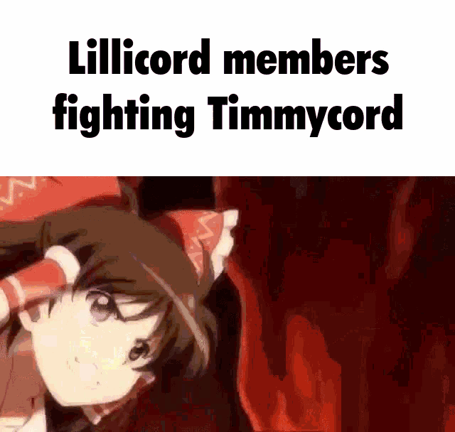 Lillicord Touhou GIF - Lillicord Touhou Fight GIFs