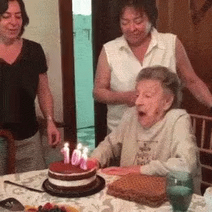 Caffiene Blow Candle GIF - Caffiene Blow Candle Oldie GIFs