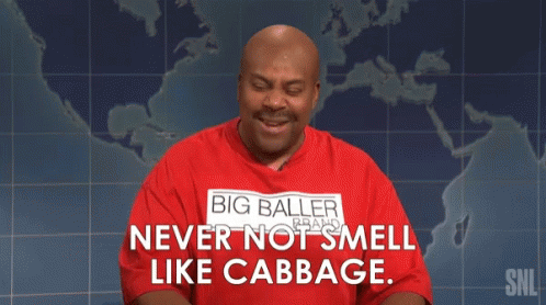 Cabbage Never Not The Cabbage GIF - Cabbage Never Not The Cabbage Smell GIFs