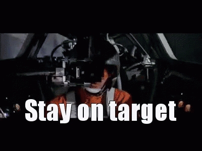 Star Wars Stay On Target GIF - Star Wars Stay On Target Dogfight GIFs