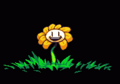 Undertale Flower GIF - Undertale Flower Happy GIFs