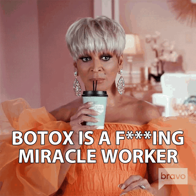 Botox Is A Fucking Miracle Worker Karen Huger GIF - Botox Is A Fucking Miracle Worker Karen Huger Real Housewives Of Potomac GIFs