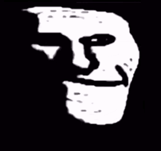 Dark Troll Face GIF
