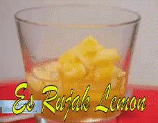 Es Rujak Lemon GIF - Es Rujak Lemon Lemonade Ice Salad Enak GIFs