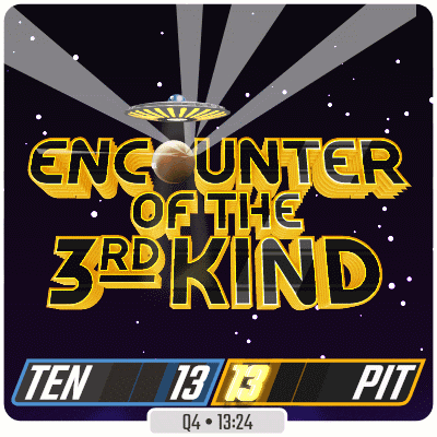 an advertisement for encounter of the 3rd kind shows a flying saucer