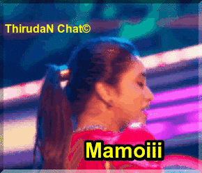 a pixelated image of a woman with the word mamoiii on it