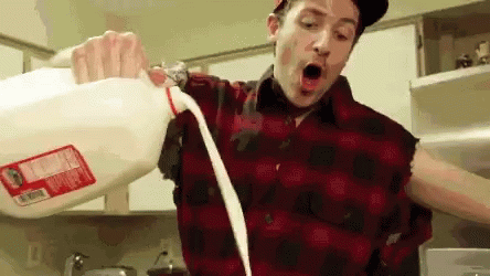 Dominic Moschitti Milk GIF - Dominic Moschitti Milk Pouring Milk GIFs