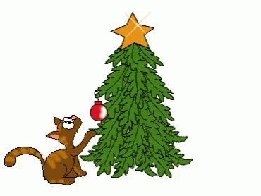 Christmas Tree Cat GIF - Christmas Tree Cat GIFs