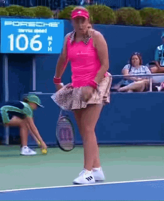 Jelena Ostapenko Serve GIF - Jelena Ostapenko Serve Tennis GIFs