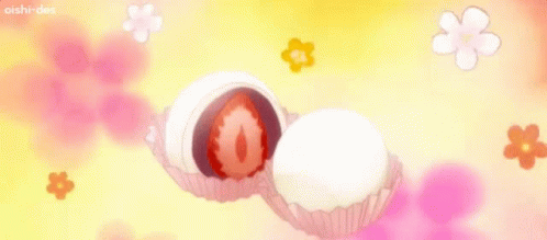 Mochi Anime GIF - Mochi Anime Anime Food GIFs