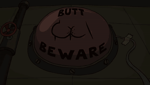 Batmetal Butt GIF - Batmetal Butt Beware GIFs