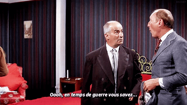 La Grande Vadrouille Oh En Temps De Guerre Vous Savez GIF