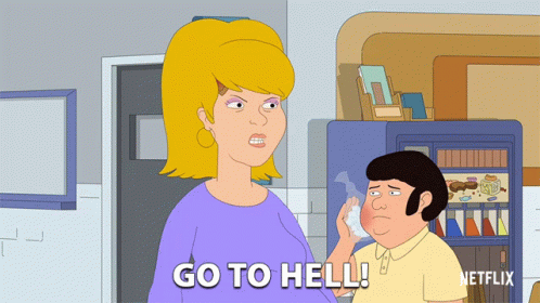 Go To Hell Sue Murphy GIF - Go To Hell Sue Murphy F Is For Family GIFs