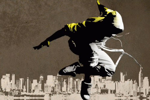 Psychedelic Parkour GIF - Psychedelic Parkour Jump GIFs