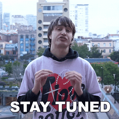 Stay Tuned Danny Mullen GIF - Stay Tuned Danny Mullen Be Updated GIFs