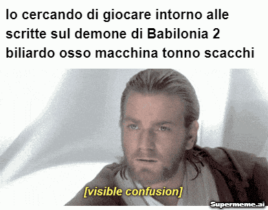 a picture of a man with the caption visible confusion on it