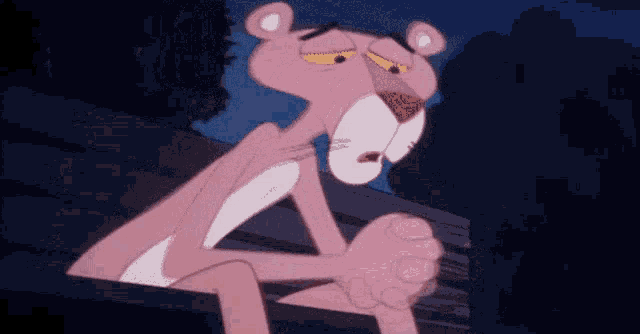 Pinkpanther Sad GIF - Pinkpanther Sad Sigh GIFs