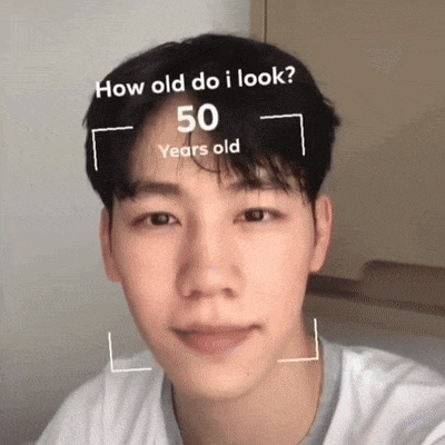 a man is being asked how old he is