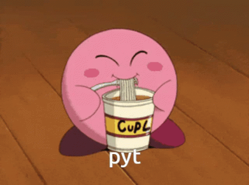 Pyt Kirby GIF - Pyt Kirby Food GIFs