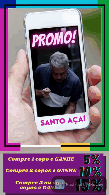 Santoacaipoa Santo Açai GIF - Santoacaipoa Santo Açai Promoção Açaí GIFs