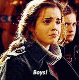 Boys GIF - Hermione Boys GIFs