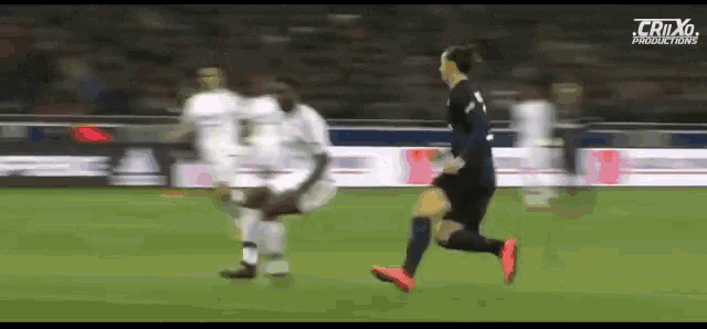 Ibrahimovic Push GIF - Ibrahimovic Push Football GIFs