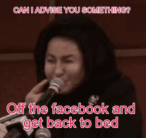 Advise You Something Off The Facebook GIF